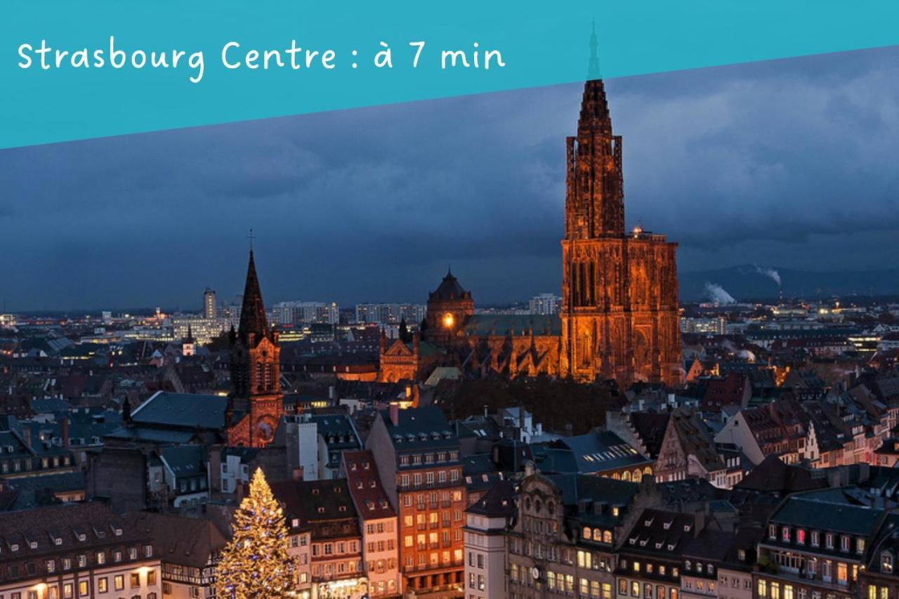 Vieux Schilik / Parking / Tram / Parlement / Proche Strasbourg Centre Apartment Schiltigheim Bagian luar foto